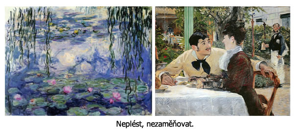 Manet vs. Monet