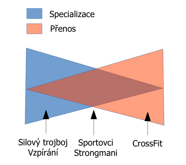 Specializace vs. přenos: Něco za něco